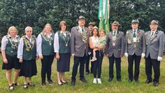 Das amtierende Königshaus freut sich aufs Schützenfest. Foto: eb