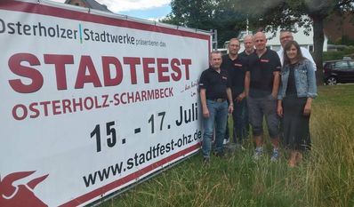 Endlich wieder Stadtfest: Das Comeback zu planen, war ein Kraftakt. Jetzt ist die Vorfreude auf den 15. bis 17. Juli bei den Verantwortlichen umso größer. Foto: jm