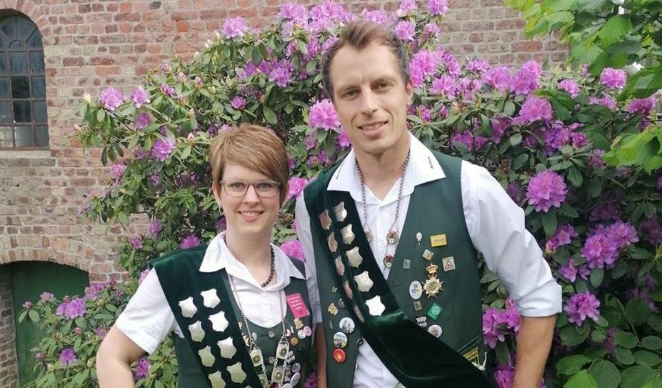 Jungschützen-Paar Jana Tietjens und Sjard Steffens