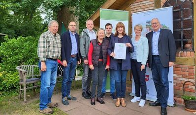Garlstedt im Landkreis Osterholz gehört zu den fünf Dörfer, die vom Amt für regionale Landesentwicklung in die nächste Runde des Wettbewerbs „Unser Dorf hat Zukunft“ geschickt werden. Foto: ArL Lüneburg