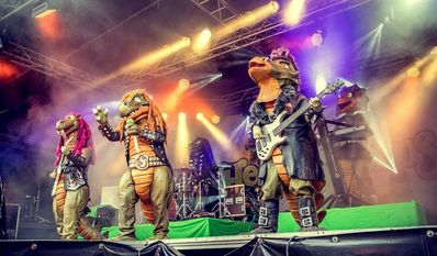 Am 25. Februar im Stadeum: Die Heavysaurus.