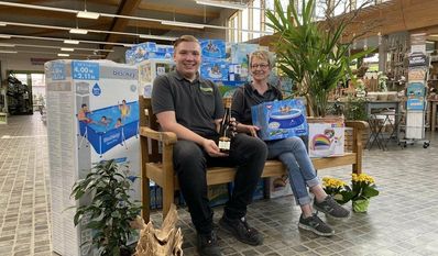 m Raiffeisen-Markt gibt es auch auf Pools satte Rabatte.