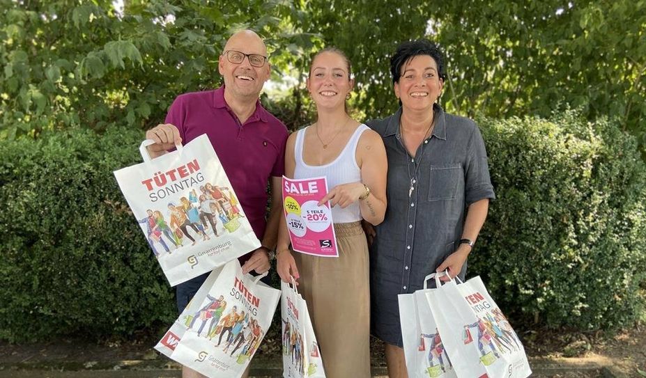 Das Schlüter-Team hält viele Schnäppchen bereit und lädt zum Sale ein.