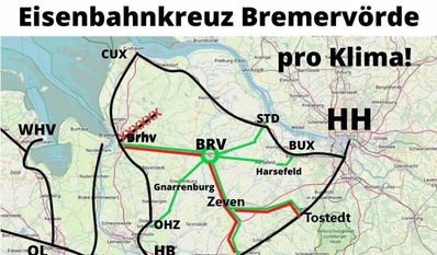 Mehr als acht Jahre sind vergangen, ohne dass die von der EU mitfinanzierte Ertüchtigung der Strecke Bremerhaven - Bremervörde - Rotenburg für den Güterverkehr abgeschlossen wurde.