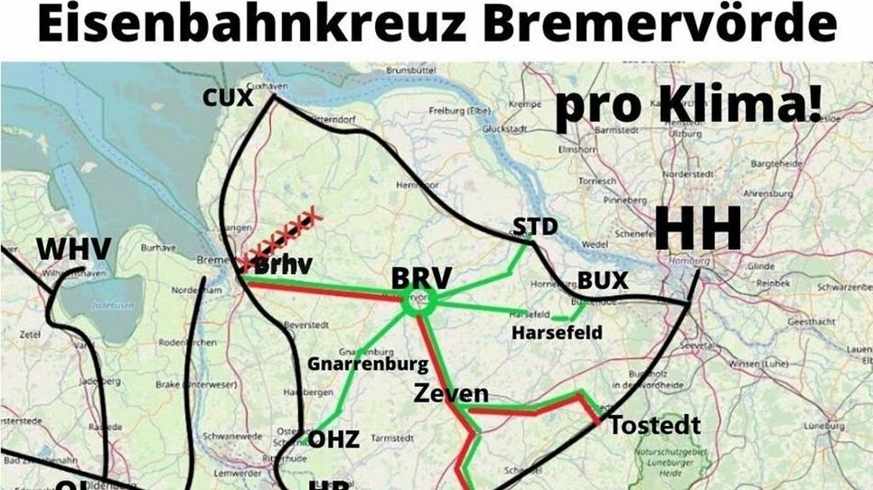 Mehr als acht Jahre sind vergangen, ohne dass die von der EU mitfinanzierte Ertüchtigung der Strecke Bremerhaven - Bremervörde - Rotenburg für den Güterverkehr abgeschlossen wurde.