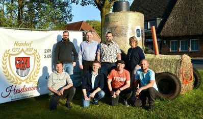 Die Aktiven des Organisations-Teams: (stehend von links) Stephan Dreytza, Andreas Itzen, Ralf Otten, Janine Füllgraf-Fischer, (sitzend von links nach rechts) Sebastian Fischer, Stefan Krooß, Jens Meyer und Thomas Lindner.