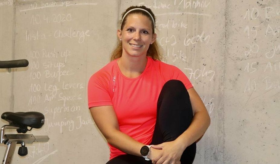 Nadine Friedeberg ist ausgebildete Prae- und Postnatale Fitnesstrainerin und bietet achtwöchige Kurse für junge Mütter an. Foto: akl