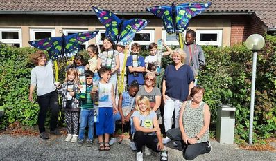 Viel Spaß hatten die Kinder beim Ferienprogramm des Stadtteilladens.
