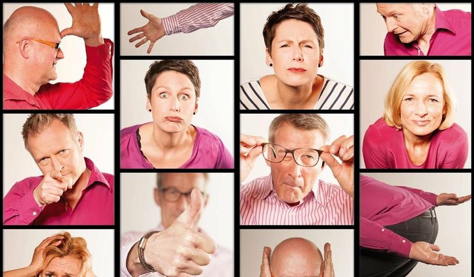 Die Schauspieler:innen des Improtheaters zeigen am 8. Oktober alle Facetten ihres Könnens.