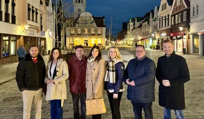 Die Mitglieder der CDU-Fraktion überzeugte sich in Verden von dem Konzept.