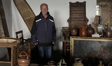 Trödelexperte Peter Reinhardt.