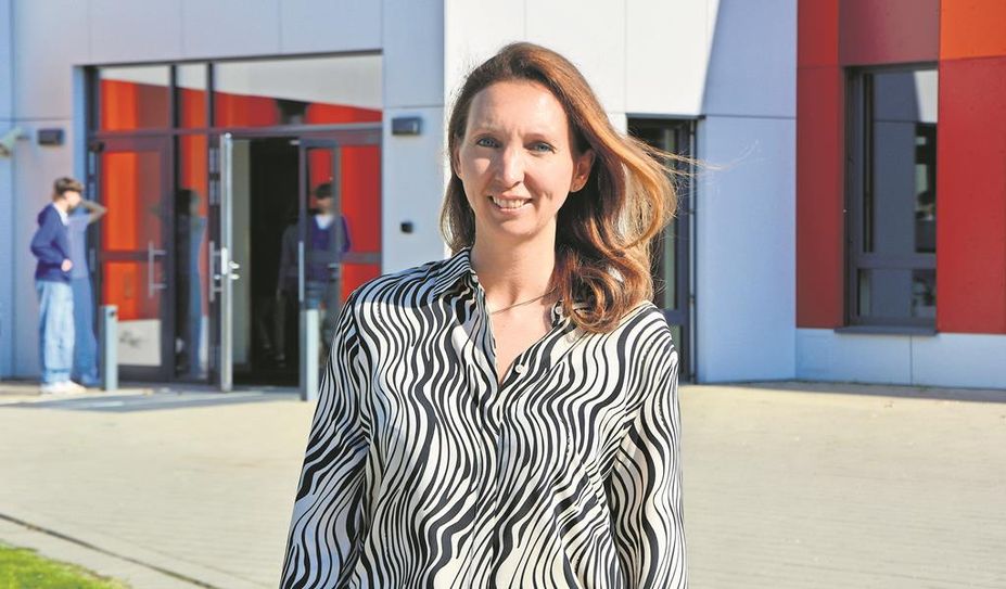Bettina Paquet ist bald auch offiziell die neue Schulleiterin der Findorff-Realschule.