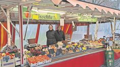 Das Team von Pörschke freut sich auf die Zeit auf dem Wochenmarkt.