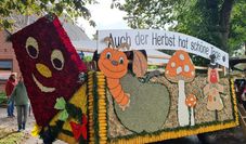 Der Siegerwagen des vergangenen Erntefestes.