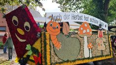 Der Siegerwagen des vergangenen Erntefestes.