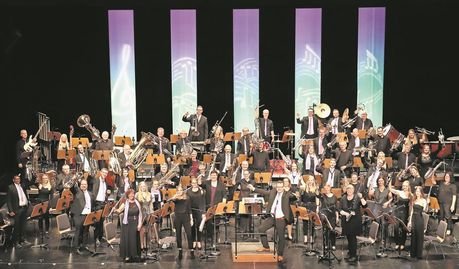 Die Bremervörder Stadtkapelle ist bereit, beim Konzert für die richtige Stimmung zu sorgen.