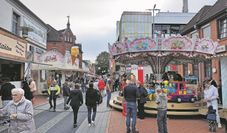 Der Stadtrummel eignet sich perfekt für einen schönen Herbsttag.