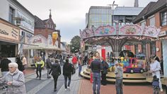 Der Stadtrummel eignet sich perfekt für einen schönen Herbsttag.