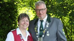 Königin Antje Heinke und ihr Vizekönig Rainer Wilking.
