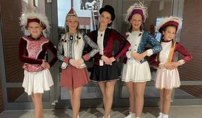 Mittlerweile gibt es beim Karnevalsverein fünf Tanzmariechen.