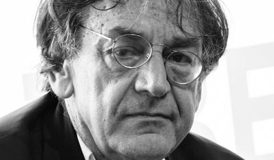 oben: Alain Finkelkraut.
rechts: Das Buch, 204 Seiten, 26 Euro