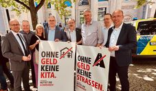 Auch Vertreter aus dem Landkreis Rotenburg waren bei der Demonstration in Hannover dabei.