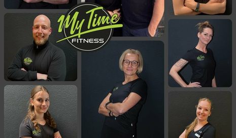 Das Team von MyTime Fitness freut sich auf viele Besucher zur großen Gesundheitsmesse.