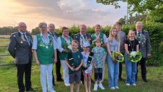 Die Majestäten des Schützenjahres 2024 freuen sich auf ein erfolgreiches Schützenfest.