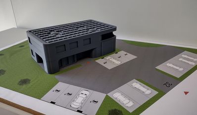 So soll das geplante Bürogebäude nach der Fertigstellung aussehen.