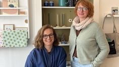 Katharina Schule und Corinna Schmelter-Pourian.