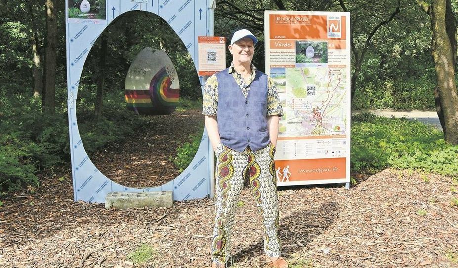 Seine Skulpturen sind für Armin Kölbli Mahnmale für den Frieden.
