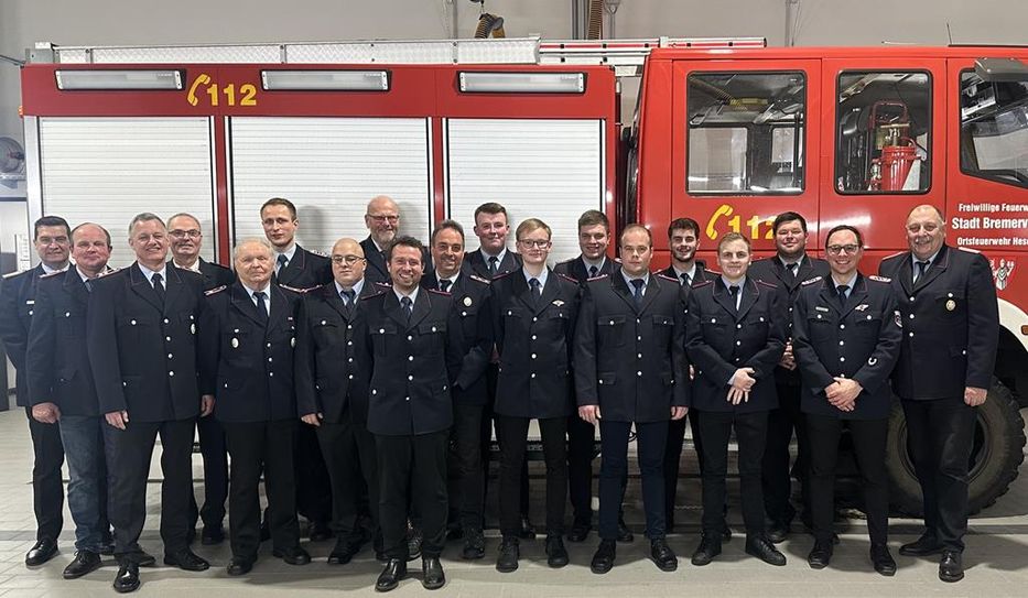 Die gewählten, beförderten und geehrte Mitglieder 2026.