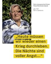 Hat den NS überlebt und muss erneut aufgrund von Krieg um sein Leben fürchten: Petro Jossypowytsch