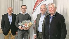 (v.l.) Hans-Adolf Hildebrandt, Gerd Hachmöller, Manfred Burfeind und Adol Biere sind stolz auf ihre bisherigen Leistungen.