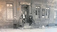Kaum wiederzuerkennen - der Gasthof Ahrens in seiner Anfangszeit.