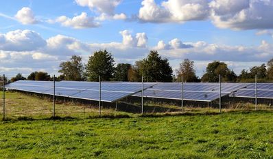 Diese Anlage produziert schon umweltfreundlichen Strom in Neu St. Jürgen.