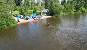 Eine Trinkpause zwischendurch darf natürlich nicht fehlen.