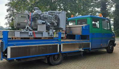 Statt verschrottet zu werden, hat das Notstromaggregat der Osterholzer Stadtwerke einen neuen Platz nahe Front in der Ukraine gefunden.