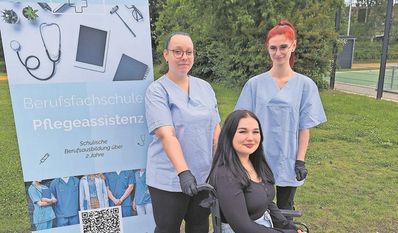 Nach dem Abschluss des Kurses ist der Weg zur staatlich geprüften Pflegeassistenz nicht mehr weit.