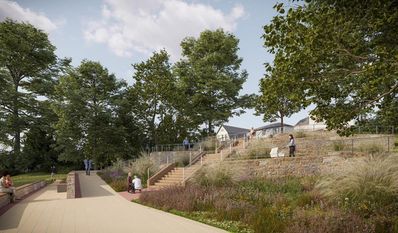 Die Planung stammt vom Bremer Landschaftsarchitekturbüro schramm+partner.