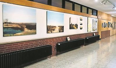 Eine Woche lang können Interessierte die Kunstwerke betrachten.