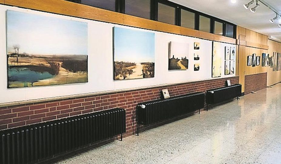 Eine Woche lang können Interessierte die Kunstwerke betrachten.