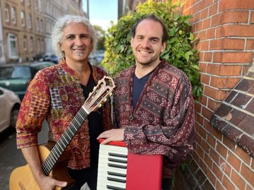 Das Duo Omid und Arne
