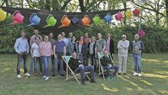 Freuen sich schon auf das nächste Treffen mit der ehemaligen Klasse: Die Schüler:innen des Jahrgangs 1993.