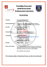 Beschreibung des Freizeit- und Feuerwehrmarsches