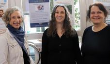 Dr. Martina Michelsen, Dr. Daniela Galashan und Christina Klene hoffen auf angeregte Gespräche.