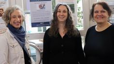 Dr. Martina Michelsen, Dr. Daniela Galashan und Christina Klene hoffen auf angeregte Gespräche.