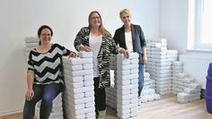 Mairin Bruns (v. li.), ihre neue Kollegin Jutta Bertholdt und Bereichsleitung Sylvia Mehrkens-Bartsch von der Autismus-Ambulanz.