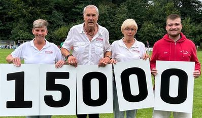 Das DKMS-Team aus Ritterhude hat die nächste große Zahl geknackt: Mehr als 15.000 Typisierungen haben die Ehrenamtlichen bereits durchgeführt.