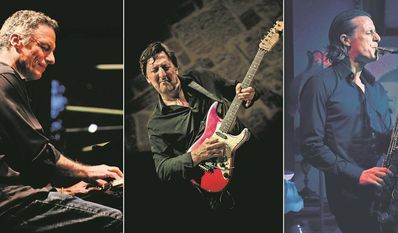 Nick Milo, Richard Smith und Norbert Fimpel stehen erstmals als Trio auf der Bühne und spielen Jazz, Funk und Soul. Foto: eb